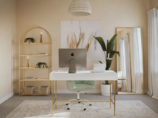Office · Eclectic designed by Christina