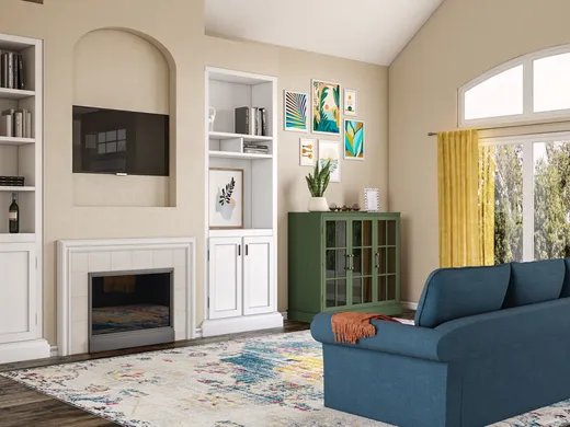 Living Room · Bohemian designed by Sandra