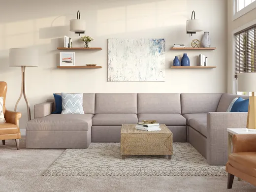 Living Room · Farmhouse designed by Taylor