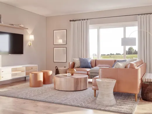 Living Room · Contemporary designed by Anny
