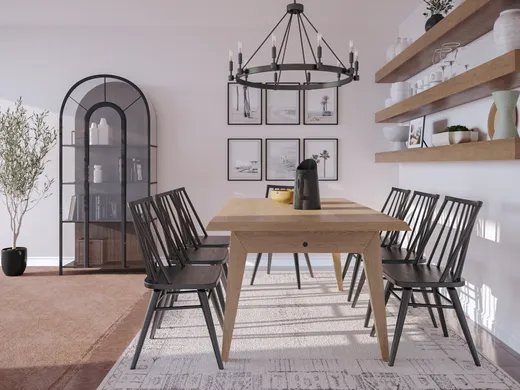 Dining Room · Coastal designed by Maria
