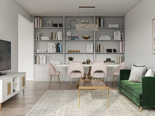 Living Room · Eclectic designed by Jacqueline