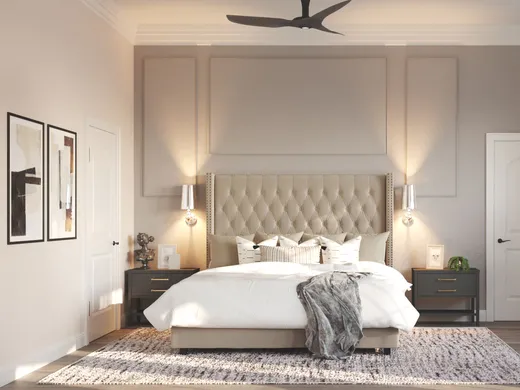 Bedroom · Contemporary designed by Athina