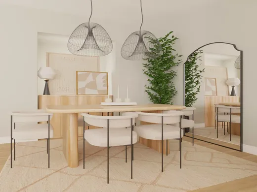 Dining Room · Contemporary designed by Athina