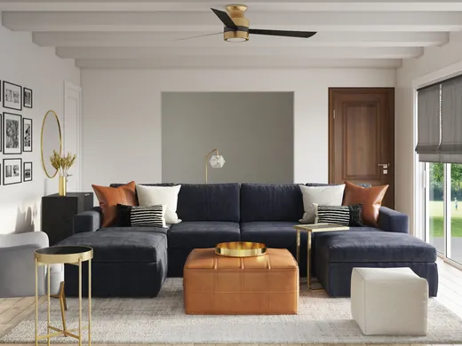 Living Room · Contemporary designed by Andrea