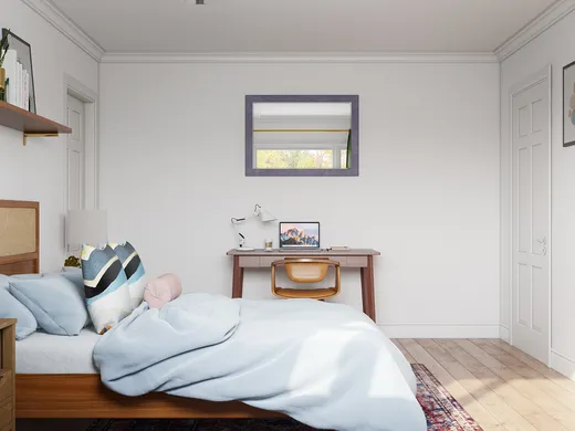 Bedroom · Midcentury Modern designed by Selene
