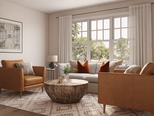 Living Room · Farmhouse designed by Taylor