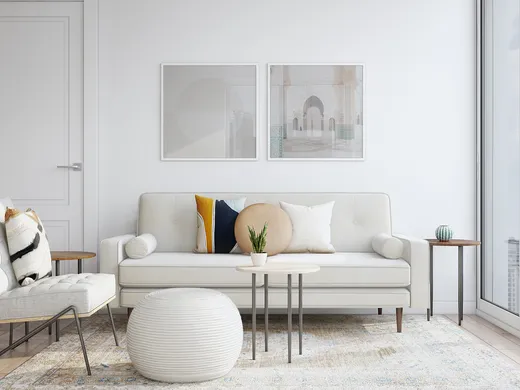 Living Room · Contemporary designed by Ashanti