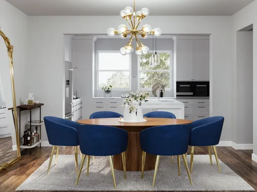 Dining Room · Contemporary designed by Athina