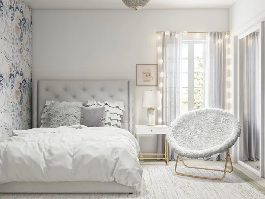 Bedroom designed by Lauren