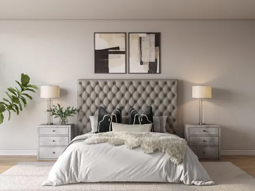 Bedroom designed by Isaac