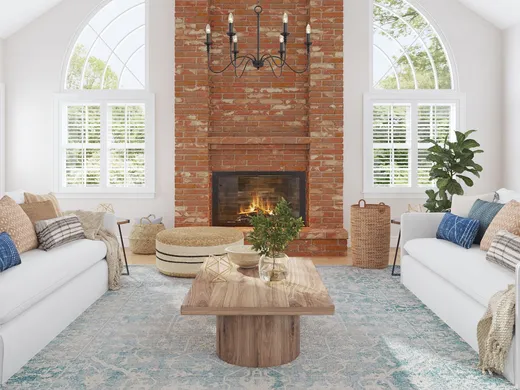 Living Room · Contemporary designed by Liliana