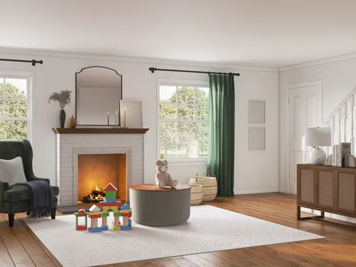 Living Room · Contemporary designed by Lisa