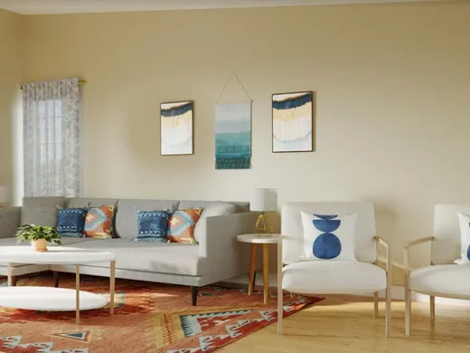 Living Room · Bohemian designed by Alison