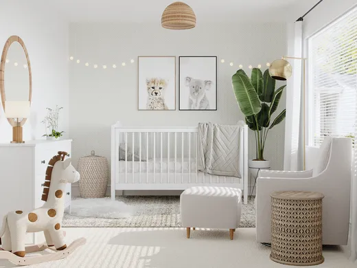Nursery designed by Elle
