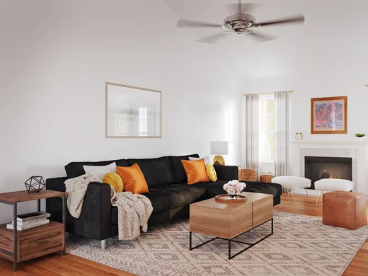 Living Room · Contemporary designed by Andrea