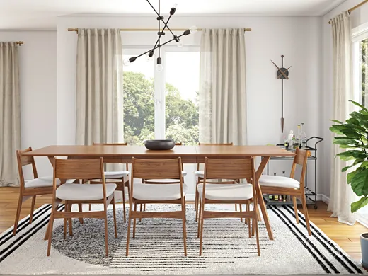 Dining Room · Midcentury Modern designed by Gonzalo