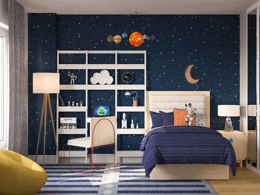 Bedroom designed by Izzy