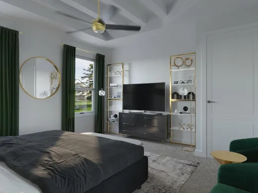 Bedroom · Eclectic designed by Julio