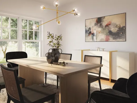 Dining Room · Contemporary designed by Elizabeth