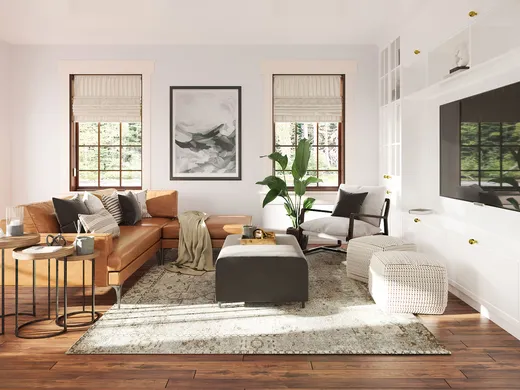Living Room · Modern designed by Sam