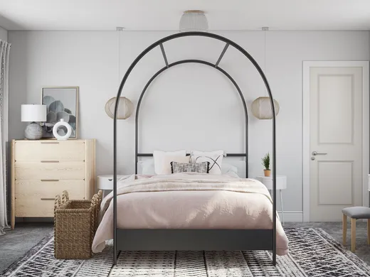Bedroom · Bohemian designed by Ana