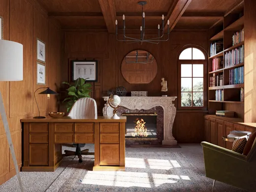 Office · Contemporary designed by Emmanuel