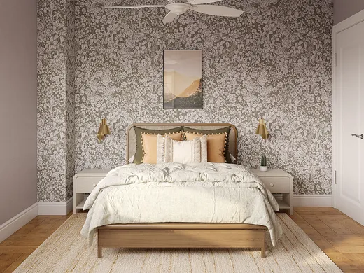 Bedroom designed by Izzy