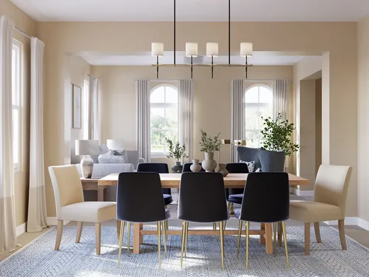 Dining Room designed by Isaac