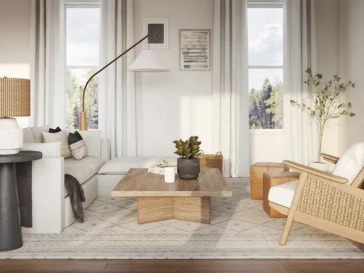 Living Room · Contemporary designed by Romina