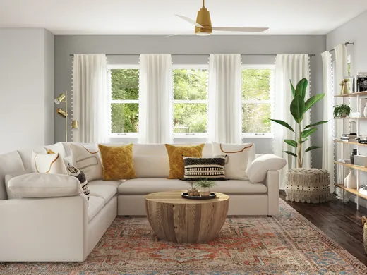 Living Room · Bohemian designed by Erin
