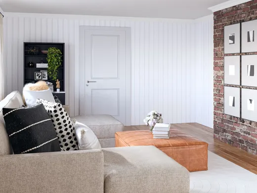 Living Room · Contemporary designed by Maria