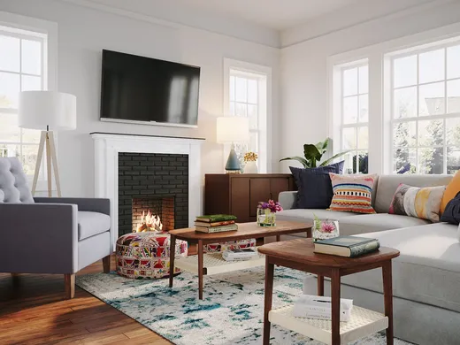 Living Room · Modern designed by Carla