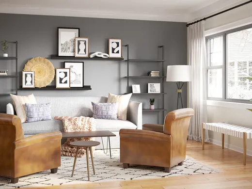 Living Room · Modern designed by Brittany