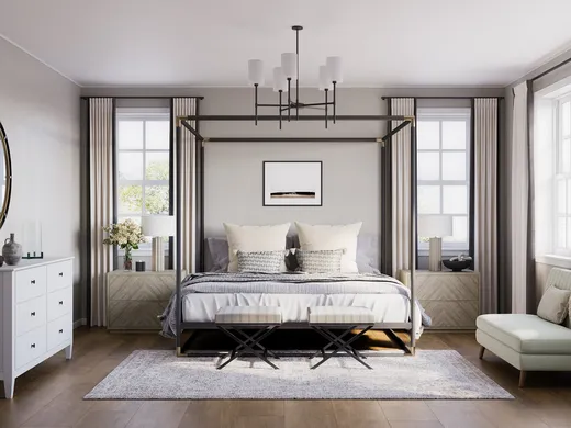 Bedroom · Contemporary designed by Shelby