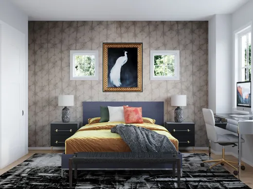 Bedroom · Eclectic designed by Emmanuel