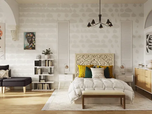 Bedroom · Modern designed by Bhumika
