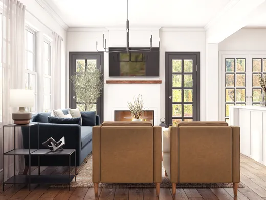 Living Room · Contemporary designed by Daniela