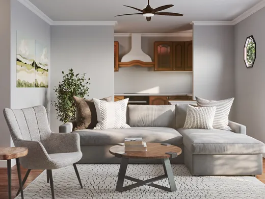 Living Room · Farmhouse designed by Marlene