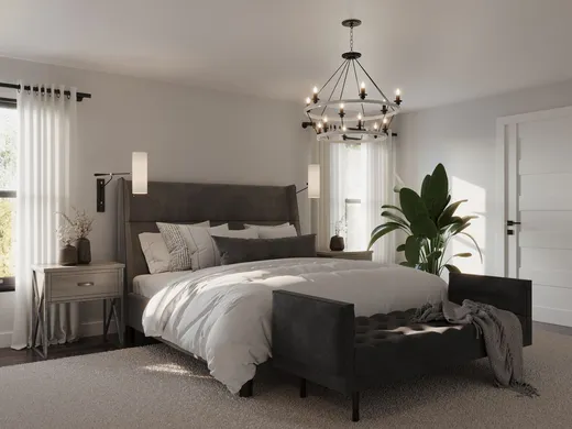 Bedroom · Contemporary designed by Meghan
