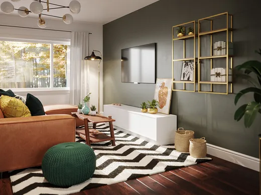 Living Room · Contemporary designed by Francisco