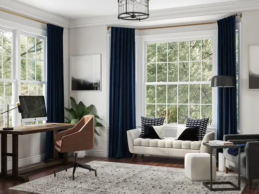 Office · Midcentury Modern designed by Andrea