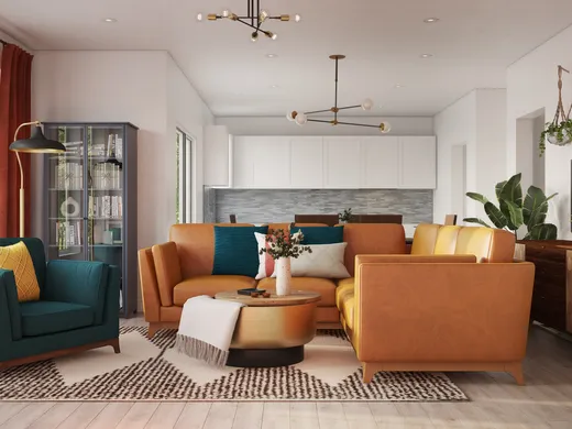 Living Room · Contemporary designed by Francisco