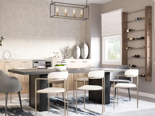 Dining Room · Contemporary designed by Emily