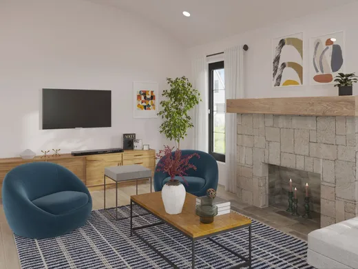 Living Room · Contemporary designed by David