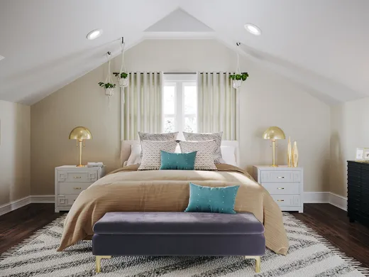 Bedroom · Bohemian designed by Erin