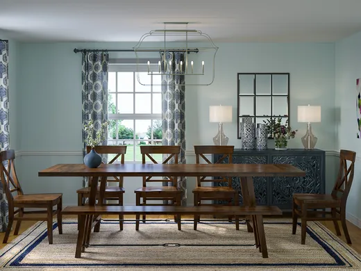 Dining Room · Coastal designed by Erin