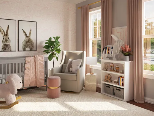 Nursery · Contemporary designed by Shelby