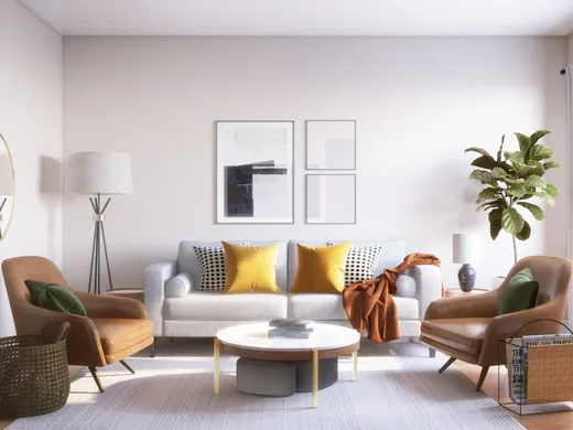 Living Room · Contemporary designed by Anny
