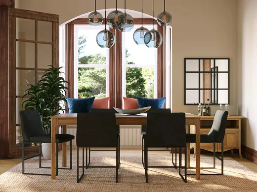 Dining Room · Midcentury Modern designed by Anny